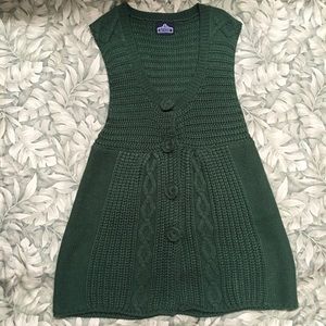 Knitted Angie Oversize Sleeveless Sweater/Tunic